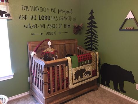 Lumberjack nursery Cabin Nursery, Buffalo Plaid Nursery, Lumberjack Nursery, Plaid Nursery, Woodland Nursery Boy, Chico California, Baby Boy Room Nursery, Nursery Decor Boy, Woodland Nursery Decor