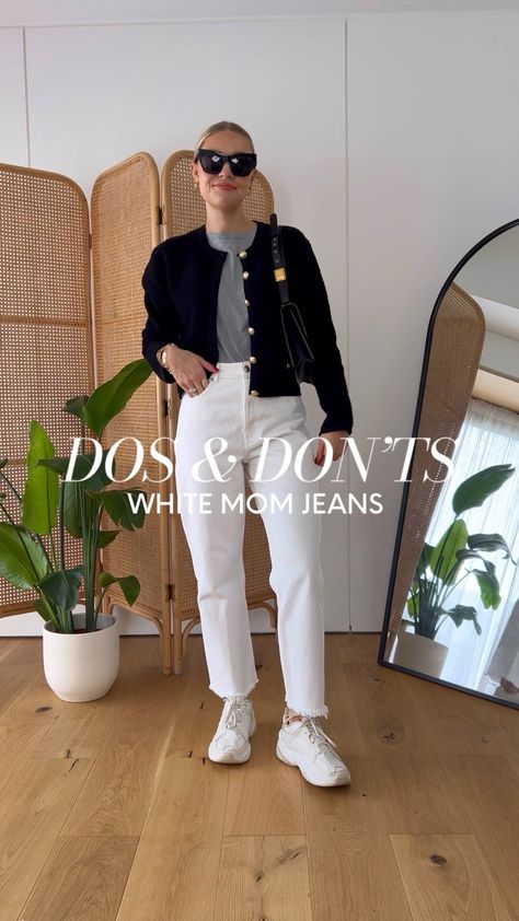 Clay Clutch Suede curated on LTK Cream Jeans Street Style, Cream Straight Leg Jeans Outfit, Beige Mom Jeans Outfit, Cream Jeans Outfit Street Style, White Boyfriend Jeans Outfit, Off White Mom Jeans, Lydia Tomilson, White Mom Jeans Outfit, White Jeans Fall Outfit