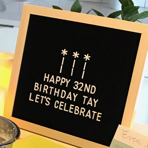 30th Birthday Letterboard, Monthly Letter Board Quotes, Happy Birthday Letter Board Ideas, Birthday Letterboard Ideas, Letter Board Birthday Ideas, Letter Board Happy Birthday, Birthday Felt Board Quotes, Birthday Message Board Ideas, Birthday Letterboard Quotes