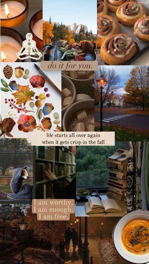 September moodboard Chaotic Academia Moodboard, October Mood Board Wallpaper, September Mood Board Wallpaper, September Collage Wallpaper, Autumn Aesthetic Collage, Chaotic Academia, I Am Enough, I Am Worthy, Mood Board