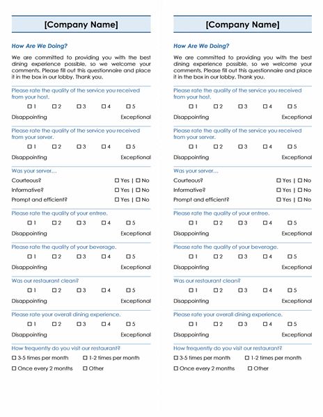 Restaurant survey (2 per page) Customer Satisfaction Survey Template, Excel Dashboard Templates, Easy Hobbies, Survey Form, Survey Template, Microsoft Word 2010, Data Visualization Tools, Office Templates, Home Maintenance Checklist