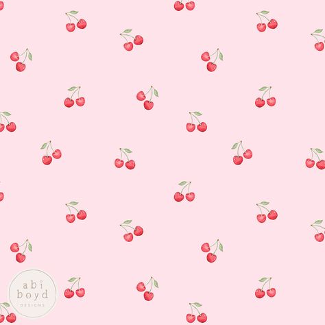 Pink Canvas Wallpaper, Cute Pink Prints, Cute Fabric Prints, Flowers Pattern, Cherry Background, Pink Pattern, Cherry Cute Wallpaper, Cute Patterns, Repeat Pattern