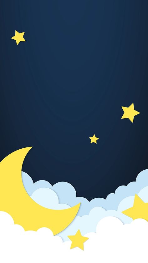 Cloud Phone Wallpaper, Sky Iphone Wallpaper, Paper Cut Illustration, Iphone Wallpaper Modern, Baby Boy Background, Starry Night Wallpaper, Pink Clouds Wallpaper, Baby Photography Backdrop, Moon Background