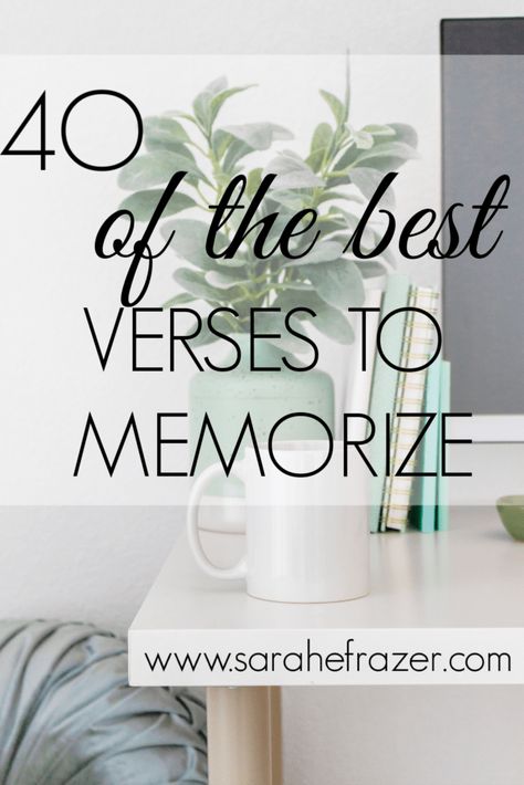 List Of Scriptures To Memorize, Verses To Memorize, Verse Memorization, Memorizing Scripture, Good Scriptures, Memorize Scripture, Christian Thoughts, Christian Scriptures, Bible Verse Memorization