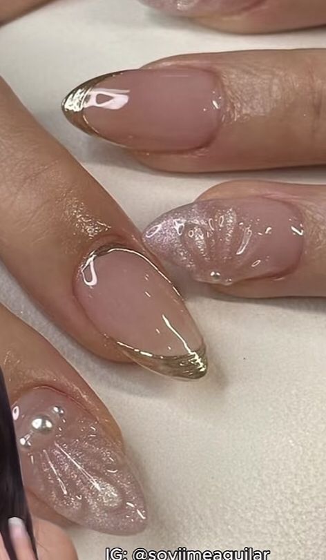 Biogel Nail Designs, Capping Gel Uñas, Biogel Nails, Europe Nails, Wow Nails, Blush Nails, Fall Acrylic Nails, Classy Acrylic Nails, Pretty Gel Nails