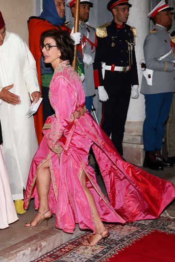 Jamel Debbouze en grande forme, Rachida Dati en caftan… Les stars au dîner d’Etat au Maroc France Culture, Laetitia Casta, Angelina Jolie, Diner, Collage, Stars, Pins