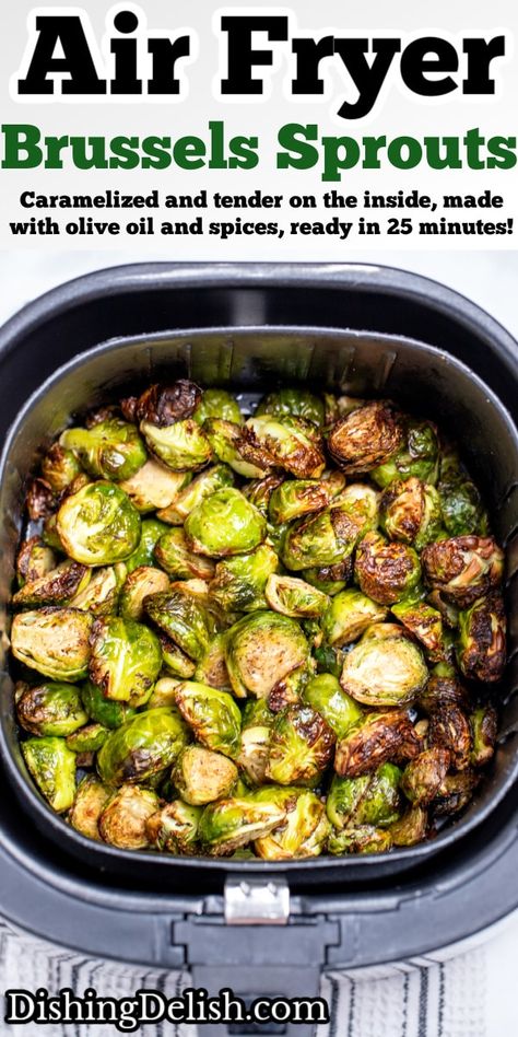 Brussel Sprouts Recipes Easy, Air Fryer Brussels Sprouts, Lettuce Salads, Fried Brussel Sprouts, Crispy Brussel Sprouts, Vegetables Side Dishes, Sprout Recipes, Brussels Sprouts Recipe, Meals To Make