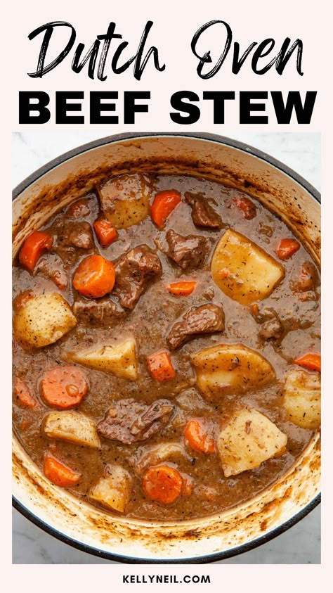 Dutch Oven Beef Stew Recipes, Beef Stew Stove, Beef Stew Recipe Oven, Dutch Oven Soup, Dutch Oven Beef Stew, Beef Stew Stove Top, Dutch Oven Recipes Cast Iron, Dutch Oven Beef, Oven Beef Stew