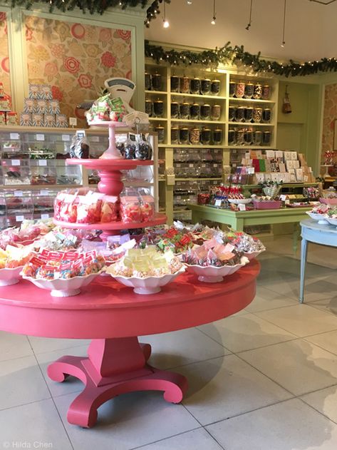 Candy Boutique Ideas, Candy Store Display Ideas, Christmas Candy Store, Candy Store Ideas, Candy Shop Aesthetic, Candy Store Aesthetic, Vintage Candy Store Aesthetic, Vintage Candy Shop, Whimsical Candy Shop Counter