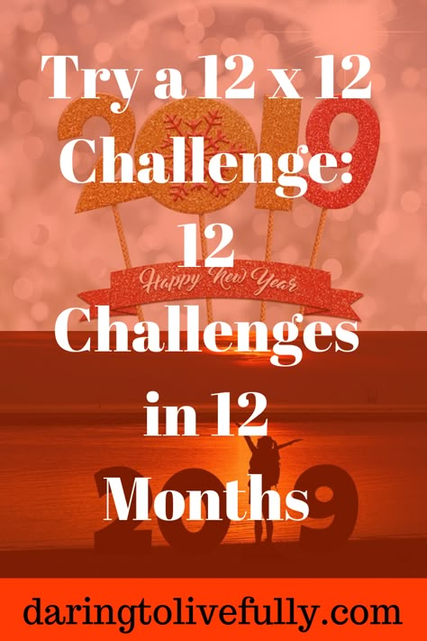 Make this a great year by taking on a 12 x 12 challenge. Choose 12 mini resolutions and complete one each month of the year, via @marelisafabrega 30 Day Adulting Challenge, Thought Work, 30 Day Challenges, Importance Of Self Care, 30 Challenge, 365 Day Challenge, 2023 Goals, Wellness Challenge, Womens Health Care