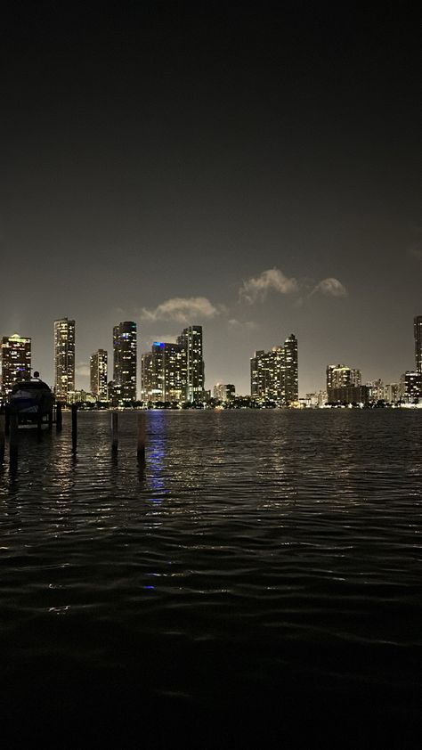 #miami #aesthetic #nightlife #night #city #cityscape #citylife #travel #vacation Miami Aesthetic, Miami City, Night City, City Skyline, Travel Vacation, City Life, Miami Beach, Night Life, Cityscape