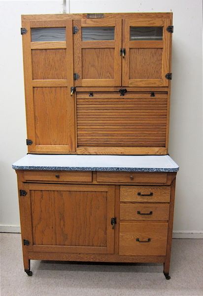 Price guide for INDIAN OAK HOOSIER CABINET, The McDougall Antique Hoosier Cabinet, Antique Kitchen Cabinets, Vintage Kitchen Cabinets, Hoosier Cabinets, Kitchen Queen, Hoosier Cabinet, Oak Kitchen Cabinets, Primitive Kitchen, Oak Kitchen