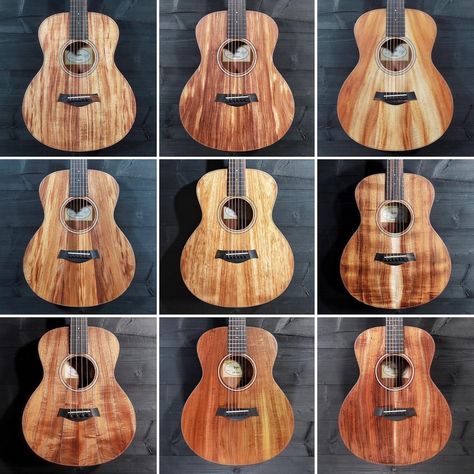 Tobias Music on Instagram: “Tobias Music Saturday Spotlight. Taylor Guitars GS Mini-e Koa. Small body. Big tone. #taylorgsmini #taylorguitars #koa #koaguitar…” Taylor Gs Mini, Mini Electric Guitar, Brown Guitar, G&l Guitars, Small Guitar, Taylor Guitars, Guitar