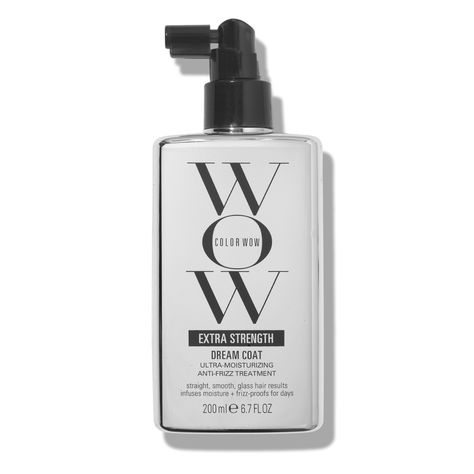 Color Wow Extra Strength Dream Coat | Space NK Color Wow Dream Coat Extra Strength, Colour Wow Dream Coat, Wow Anti Frizz, Wow Spray, Dewy Highlighter, Color Wow Dream Coat, Wow Dream Coat, Air Wrap, Freetime Activities