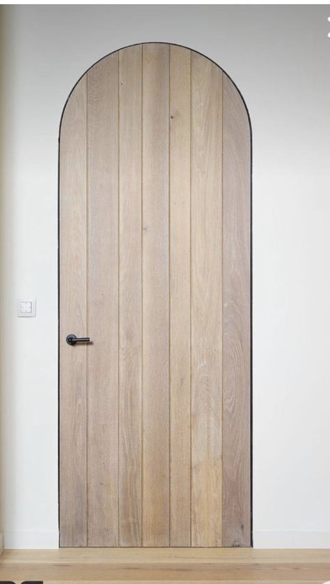 Organic Modern Doors, Arched Bathroom Door, Arched Closet Doors, Arched Pocket Doors, Bathroom Door, Round Doorway, Farm Door, Custom Interior Doors, Hostels Design