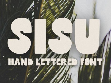 Sisu: Hand Lettered Font, Handmade Font, Handmade Brush Font, Bold Hand Lettering, Marker Font, Modern Handwriting Font, Retro Typography Handwriting fonts logos #handwritingfontslogos handwriting fonts #handwritingfonts fonts #fonts font #font 14.356 Fun Adobe Fonts, Free Bubble Letter Fonts, Bold Font Logo, Hospitality Logo, Goodnotes Fonts, Organic Font, Artsy Fonts, Hand Written Typeface, Marker Font