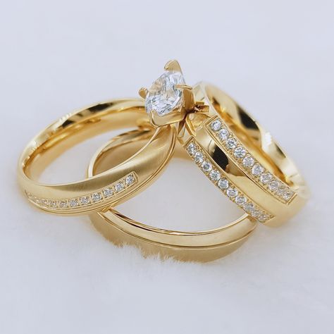 Gold ring design for women