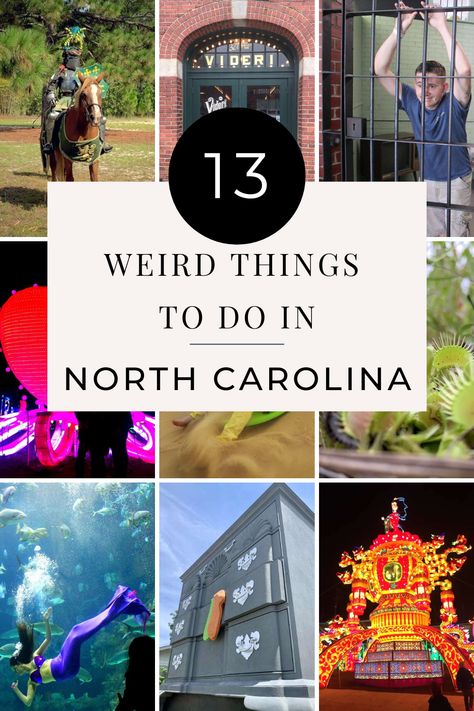 13 Weird Things To Do in North Carolina - Finding Mandee Things To See In North Carolina, What To Do In North Carolina, North Carolina Things To Do, North Carolina Travel Places To Visit, Things To Do In North Carolina, Crystal Coast North Carolina, Franklin North Carolina, Travel Therapy, North Carolina Attractions