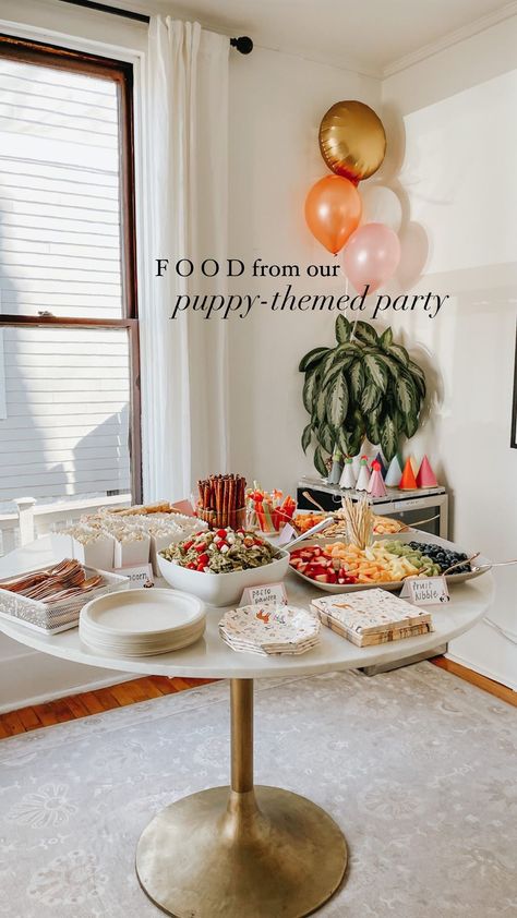 Couldn’t resist a good dog-inspired pun when it came to food for the girls birthday party! 🐶🐾 In case you’re planning to host a… | Instagram Dog Party Theme Food, Dog Birthday Party Food For Humans, Barkuterie Board, Veggie Cups, Dog Themed Parties, Puppy Birthday Parties, Gotcha Day, Dog Birthday Party, Puppy Birthday