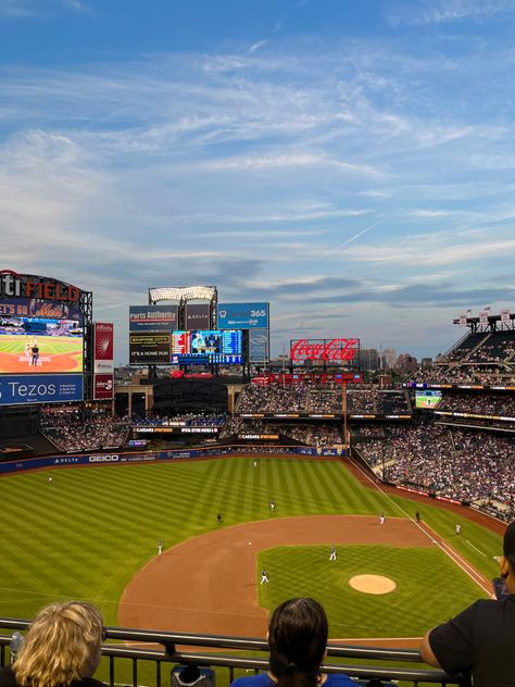 Citi Field, NYC Mets Game, Flushing Queens, Citi Field, 2025 Vision, New York Mets, Beautiful Life, Baseball Field, Infographic Design, Life Is Beautiful