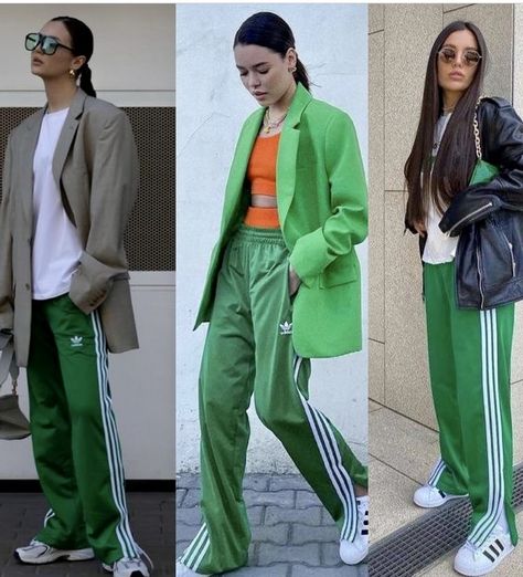 Adidas Street Style, Looks Adidas, Travel Outfits, Adidas Pants, Sweat Pants, Estilo Boho, Travel Outfit, Everyday Look, Track Pants