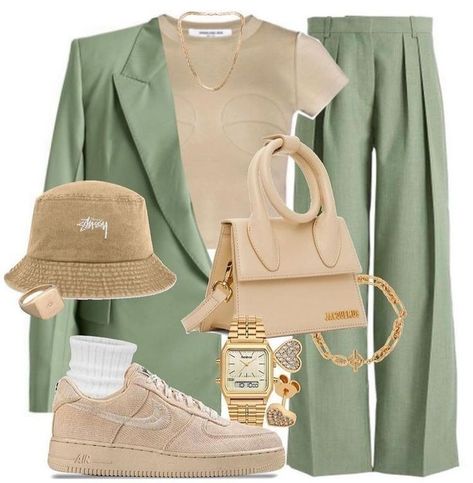 Mint Green Pants Outfit, Mint Yeşili, Mint Green Outfits, Mint Outfit, Colour Combinations Fashion, Looks Party, Looks Chic, Work Outfits Women, Lookbook Outfits