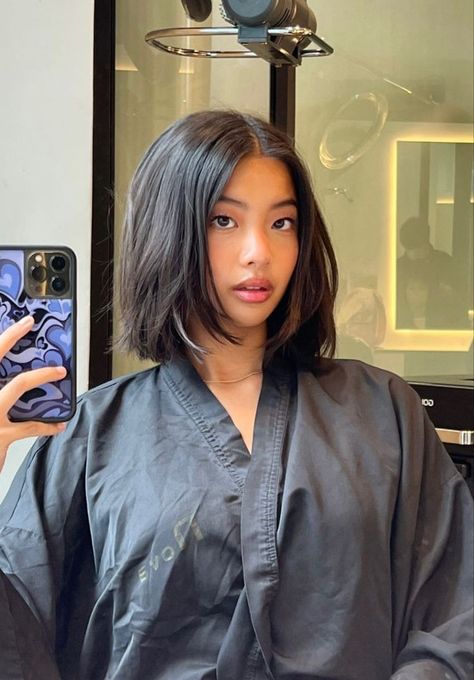 Asian Short Hair, Lob Haircut, Haircuts Straight Hair, Short Hair Haircuts, Bob Haircut, Asian Hair, Cut My Hair, Mens Hairstyles Short, Short Bob Hairstyles