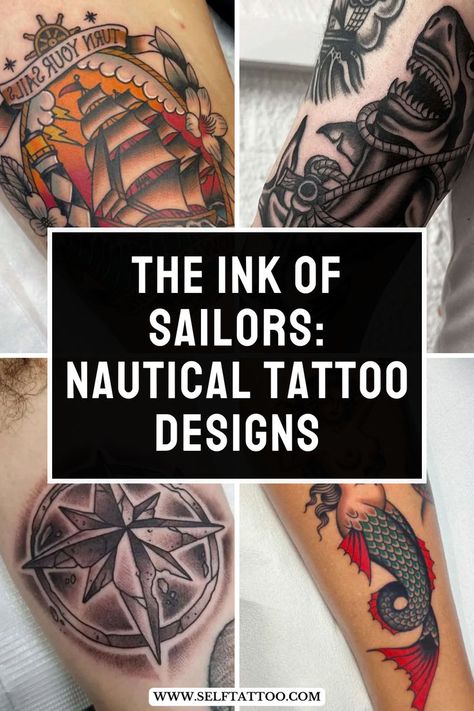 Set sail on a journey of tattoo inspiration with our exploration of traditional sailor tattoo ideas. From vintage designs to minimalist compass tattoos, discover the timeless allure of nautical ink. Dive into our article and find the perfect inspiration for your next seafaring tattoo adventure. Nautical Swallow Tattoo, Nautical Forearm Tattoo For Men, Nautical Compass Tattoo Men, King Neptune Tattoo, Sailor Tattoos Traditional, Nautical Tattoo Ideas, Anchor Tattoo For Men, Vintage Nautical Tattoo, Vintage Compass Tattoo