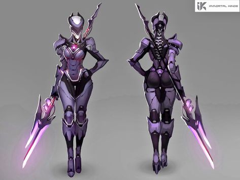 Kings Guard, Futuristic Armor, Sci Fi Armor, Female Armor, Cyberpunk Girl, Arte Robot, Robots Concept, Robot Art, Fantasy Armor