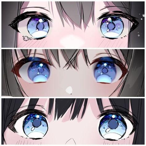 Vtuber Eyes Reference, Vtuber Eyes, Cute Eyes Drawing, 얼굴 드로잉, Pretty Wallpapers Tumblr, Eyes Artwork, Manga Drawing Tutorials, Creative Drawing Prompts, Anime Eye Drawing