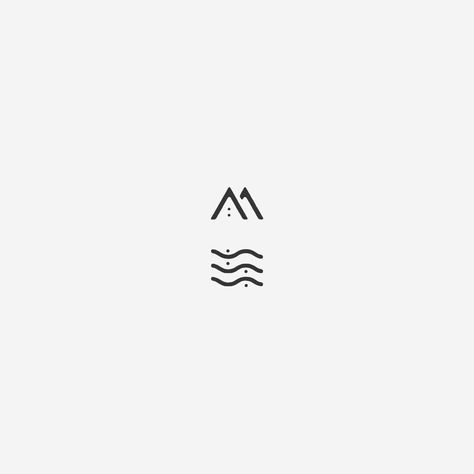 & this mountain that's in front of me, will be thrown into the midst of the sea. Small Mountain Tattoo, Berg Tattoo, Tattoo Mountain, Anniversary Tattoo, Petit Tattoo, Pine Tree Tattoo, Sea Tattoo, Ocean Tattoos, Beach Tattoo