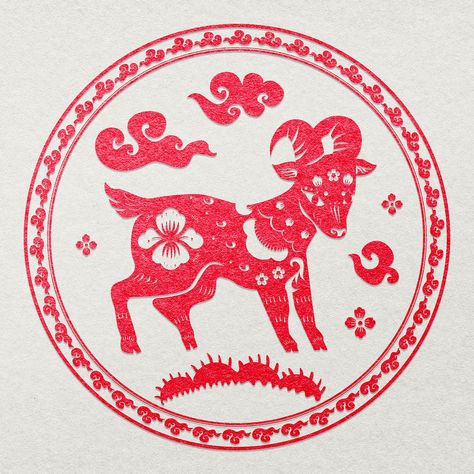 Chinese Zodiac Tattoo, Ox Tattoo, Astrology Love Compatibility, Horoscope Signs Dates, Chinese Zodiac Tiger, Goat Art, Tiger Tattoo Design, Chinese Tattoo, Chinese New Year Decorations