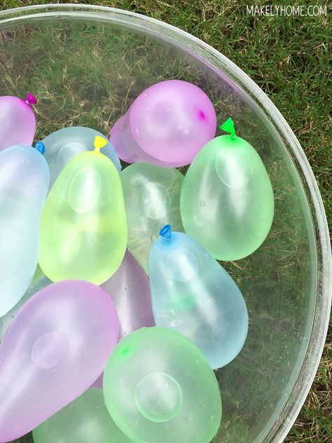 Want to fill water balloons when you don't have a hose or running water? You're gonna want one of these! Water Balloon Aesthetic, Water Baloon, Birthday Cookout, Filling Balloons, Photo Corner, Aesthetic Sea, Summer Loving, Water Bucket, Summer Life