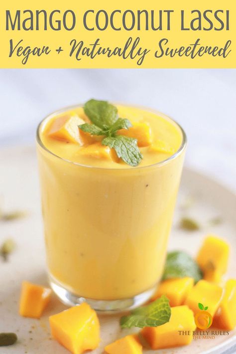 Vegan or not, you are going to love this smoothie-like Vegan Mango Coconut Lassi even more than the restaurant Mango Lassi. Try it yourself!!! Guess what? All you need is 5 simple ingredients plus it's naturally sweetened. Kickstart your day with this delicious Lassi, enjoy it on the side with your meal or simply wow your guests. You are sure to fall in love with this recipe. Smoothie Photography, Ethiopian Recipes, Mango Lassi Recipes, Lassi Recipes, Indian Drinks, Mango Tango, Mango Lassi, Raspberry Smoothie, Mango Recipes