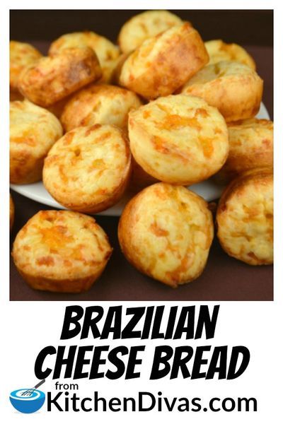 Cheddar Cheese Puffs, Brazilian Cheese Puffs, Brazilian Cheese Bread Recipe, Potato Poppers, Brazilian Cheese Bread, Brazilian Dishes, Cheese Bread Recipe, Cheese Puffs, Dough Ingredients