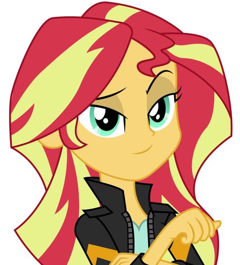 Smug Sunset Shimmer by shaynelleLPS on DeviantArt Princess Twilight Sparkle, Mlp Characters, Equestria Girl, Mlp Equestria Girls, My Little Pony Characters, Sunset Shimmer, Pinturas Disney, Mlp My Little Pony, Simple Background