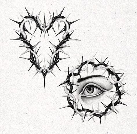 Thorn Tattoo, Wrist Tattoo Designs, American Traditional Tattoo Ideas, Traditional Tattoo Ideas, Tattoo Apprenticeship, Becoming A Tattoo Artist, Flash Tattoo Designs, Traditional Tattoo Design, Tattoo Portfolio