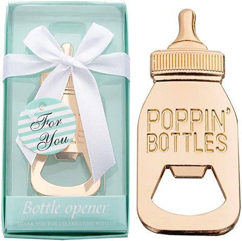 Unique Favors Baby, Poppin Bottles Baby, Baby Shower Party Favors Boy, Baby Shower Return Gifts, Baby Shower Favours For Guests, Bottle Opener Favors, Baby Shower Souvenirs, Baby Shower Favours, Poppin Bottles