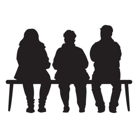 People Sitting On Bench, People Sitting Png, Bench Silhouette, People Walking Png, Man Sitting On Bench, Human Clipart, Leather Texture Seamless, Sitting Silhouette, Person Png