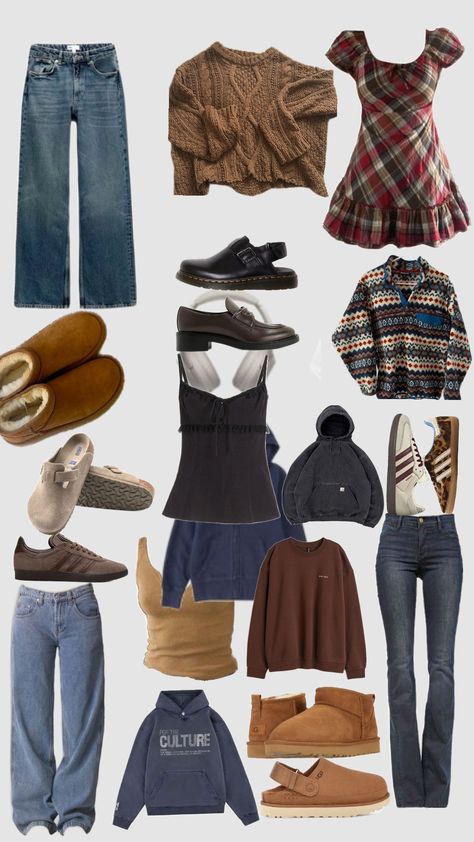 Fall outfits ideas #fashion #trendy #aesthetic #fall #fallaesthetic #wishlist #cute #fyp #backtoschool #ootd #outfit #fall November Outfits Aesthetic, Fall Camp Outfits, Fall Core Outfit, Utah Outfits Fall, Fall Aesthetic Outfit Vintage, October Outfits Aesthetic, Fall Outfit Collage, Fall Outfit Inspo 2024 Aesthetic, Cabincore Aesthetic Outfits