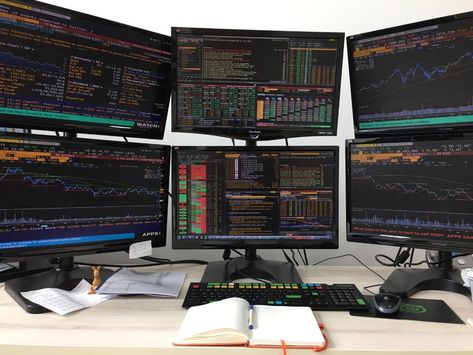 "Bloomberg Terminal" Integer Alpha | Glassdoor Photos Bloomberg Terminal Aesthetic, Trader Setup, Computer Battlestations, Trading Screen, Trading Office, Bloomberg Terminal, Trading Setup, Desk Organizing, Trading Floor