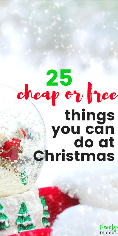 Things To Do For Christmas, Kids Presents, Budget Christmas, Christmas Things To Do, Frugal Christmas, Christmas Experiences, Money Saving Mom, Cheap Christmas, Christmas On A Budget