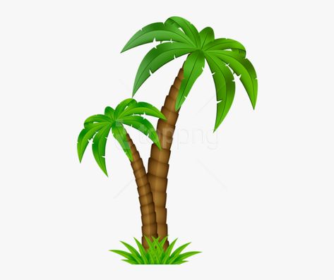 Coconut Tree Cartoon, Tree Transparent Background, Tree Vector Png, Cartoon Palm Tree, Palm Tree Png, Cartoon Tree, Palm Tree Drawing, Palm Tree Vector, Carnival Birthday Party Theme