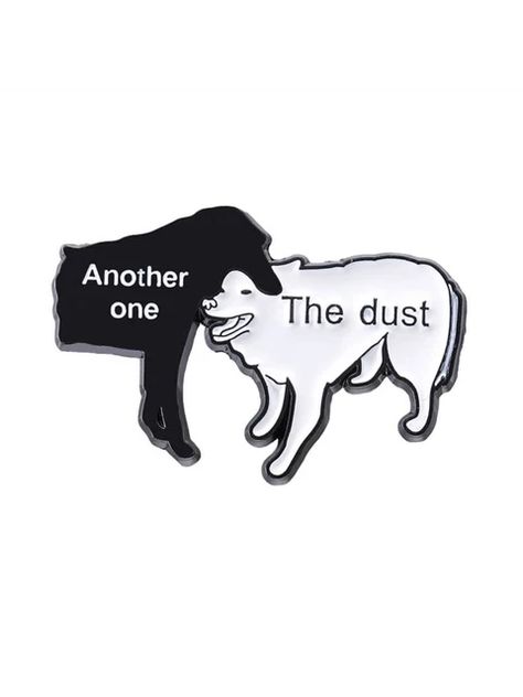 Another One Bites the Dust Dogs enamel pin funny music songs meme brooch jewelry - AliExpress 36 Another One Bites The Dust, Enamel Pin Funny, Men's Brooch, Funny Music, Mens Fashion Jewelry, Tomura Shigaraki, Music Humor, First Bite, Brooch Jewelry