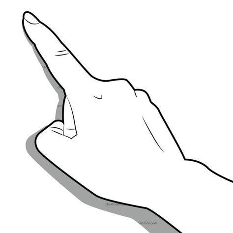 Hand Pointing Up Drawing, Pointing Finger Drawing, Cartoon Middle Finger, Middle Finger Emoji, Finger Drawing, Cartoon Hands, How To Draw Fingers, Hand Pointing, Emoji Clipart