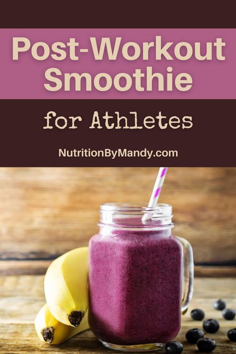 Post-Workout Smoothie for Athletes Fitness Smoothies, Pancakes Protein, Smoothies Vegan, Banana Frozen, Post Workout Shake, Easy Green Smoothie, Post Workout Smoothie, Workout Smoothies, Simply Quinoa