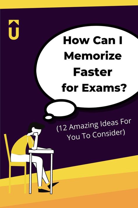 Exams are tough right, and a huge part of your life growing up, but how do you increase your skills in memorizing all that information? In our latest post, "How Can I Memorize Faster for Exams? (12 Amazing Ideas For You To Consider)", we speak about some of the best tricks to memorize the key information needed to smash your exams. Memory Hacks, Last Exam, Study Better, Exams Tips, Exam Prep, Amazing Ideas, What You Can Do, Online Learning, Self Development