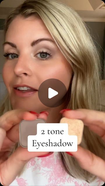 Chelsea Bare on Instagram: "I love easy 2 toned eyeshadow looks! This one uses our shade of the month Waltz (only available in August!) and one of my favorites, Drift. 🩷 #eyeshadow #easyeyeshadow #seint #seinteyeshadow #shadeofthemonth ##2coloreyeshadowlook##makeupforbeginners##easymakeup" Two Shade Eyeshadow Look, Summer Eyeshadow, Eyeshadow For Green Eyes, Simple Eyeshadow, Makeup For Beginners, Hazel Eyes, Eyeshadow Looks, Waltz, Simple Makeup