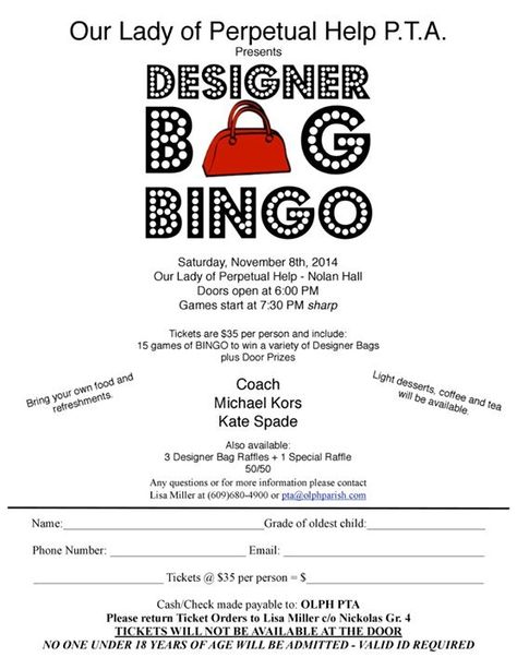 Purse Bingo Fundraiser, Bingo Fundraiser, Nonprofit Ideas, Fundraiser Bake Sale, Purse Bingo, Hamilton Party, Book Bingo, Luncheon Ideas, Jameson Whiskey