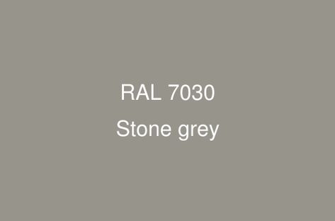 RAL 7030 Colour (Stone grey) - RAL Grey colours | RAL Colour Chart UK Ral Colour Chart, Pastel Grey, Colour Stone, Colour Chart, Stone Grey, Ral Colours, House Roof, Purple Hues, Grey Stone